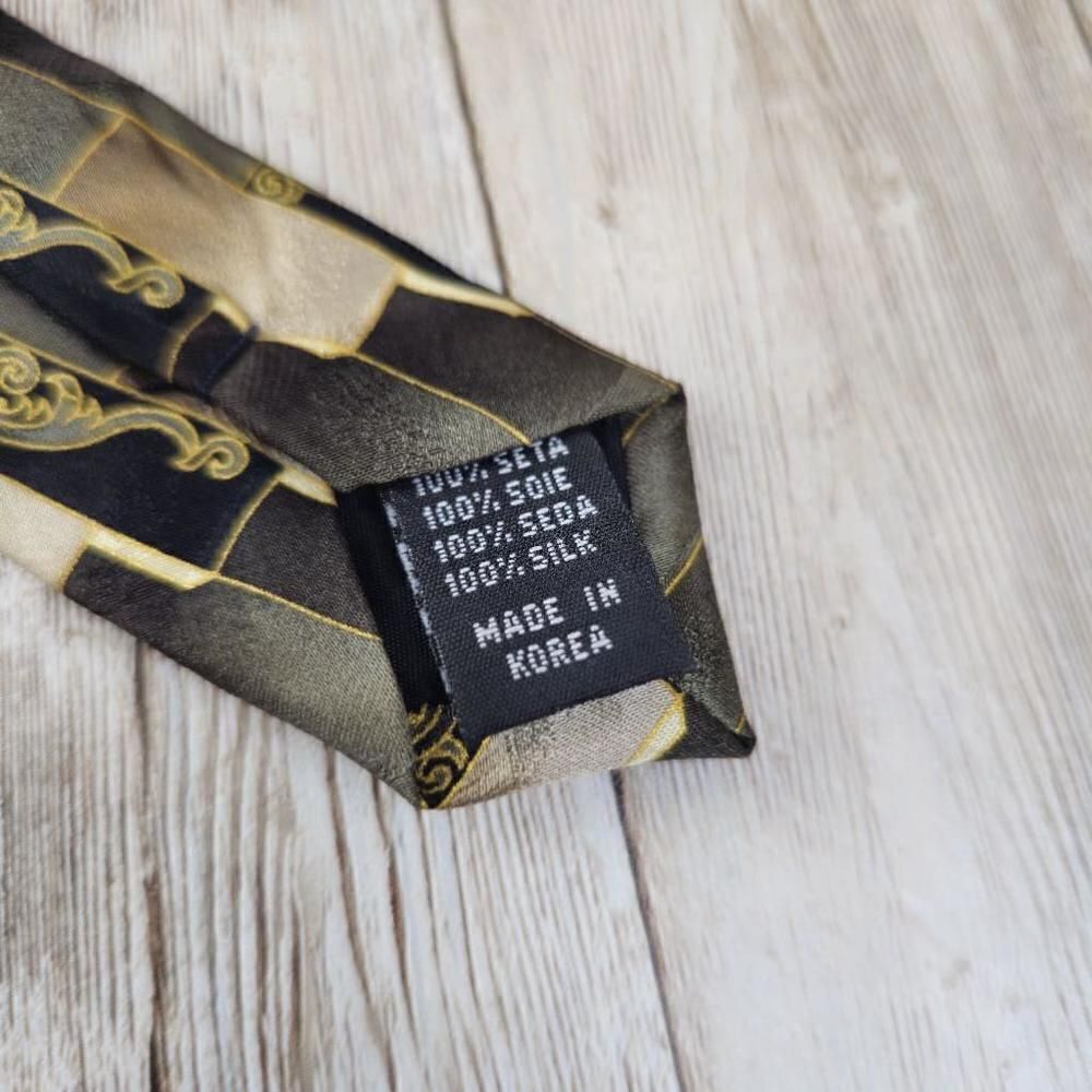 Bergamo New York extra long silk tie - Picture 5 of 7